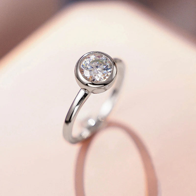Twinkle 0.5CT Moissanite Ring