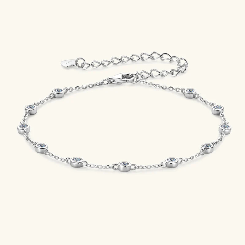 Twinkling Wishes 2.5mm Moissanite Bracelet