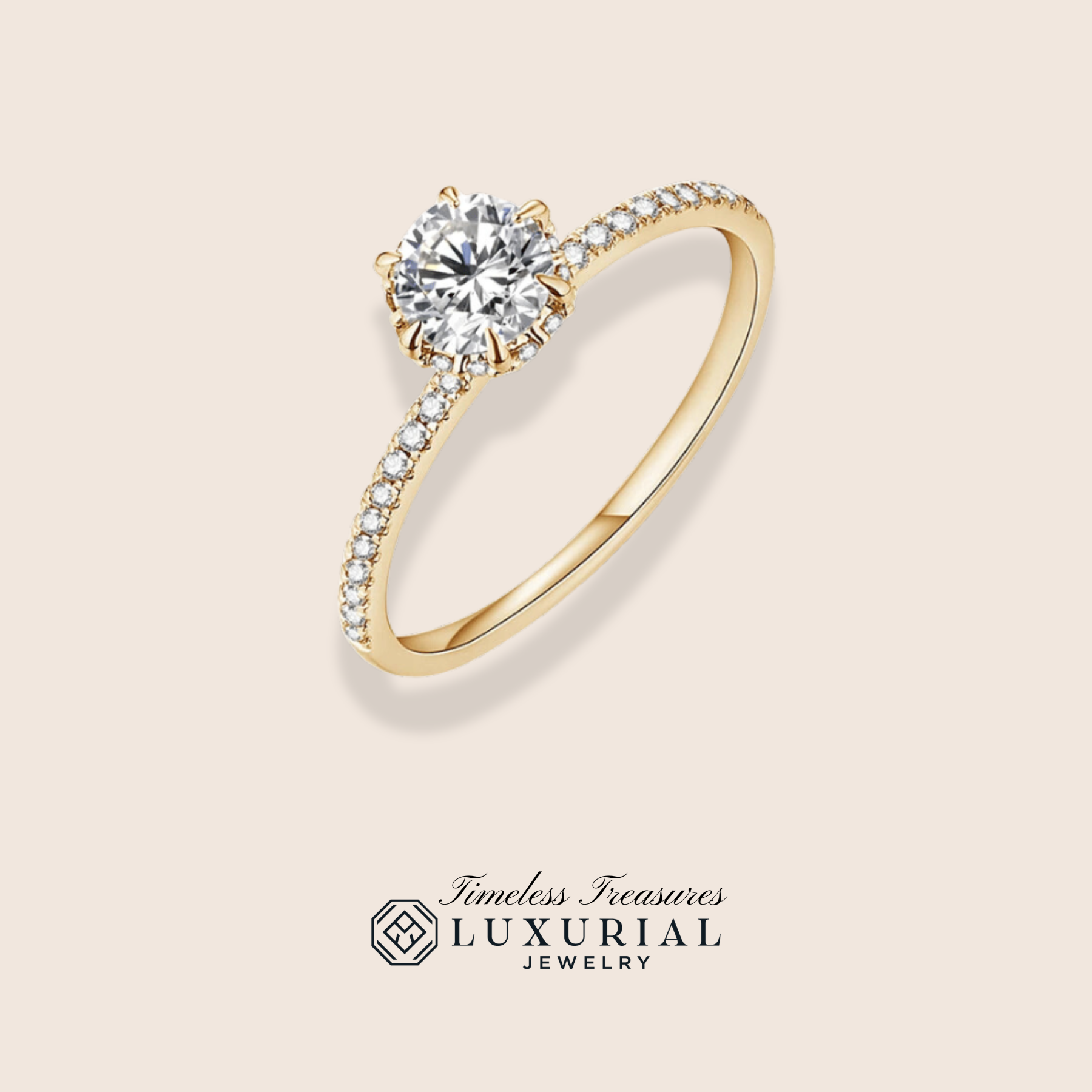 Promise Moissanite Ring