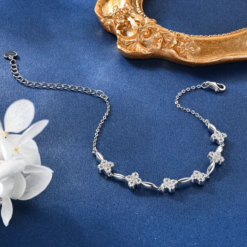 Elegance in Motion 2mm Moissanite Bracelet