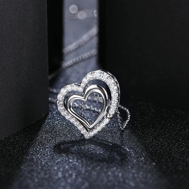 Heart Moissanite Pendant