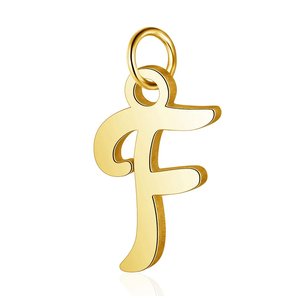 A-Z Luxury Alphabet Pendant Charms for Jewelry