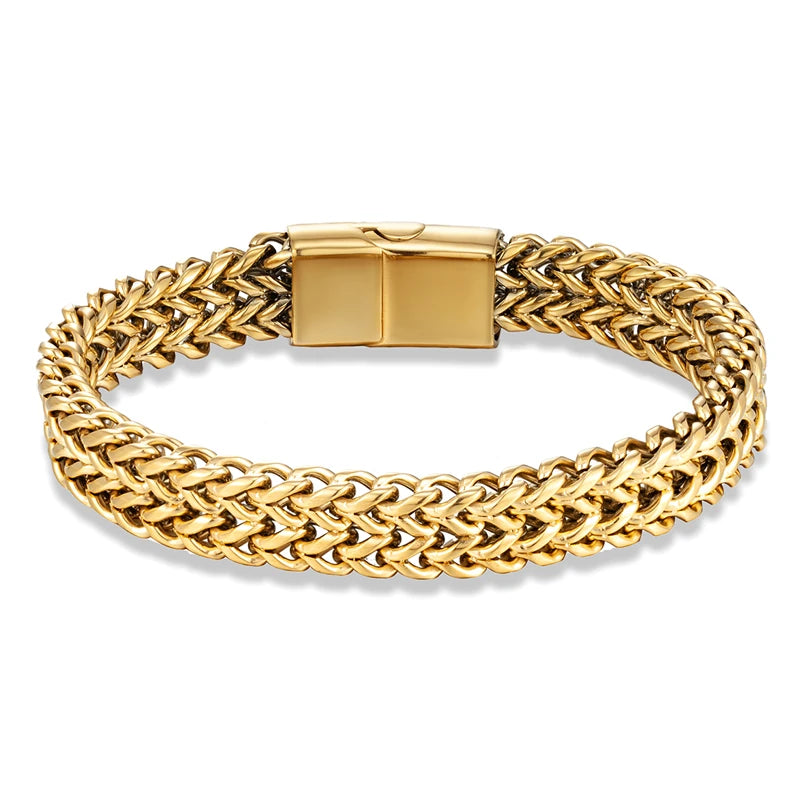 Vintage Men's Luxury Cuban Link Bracelet