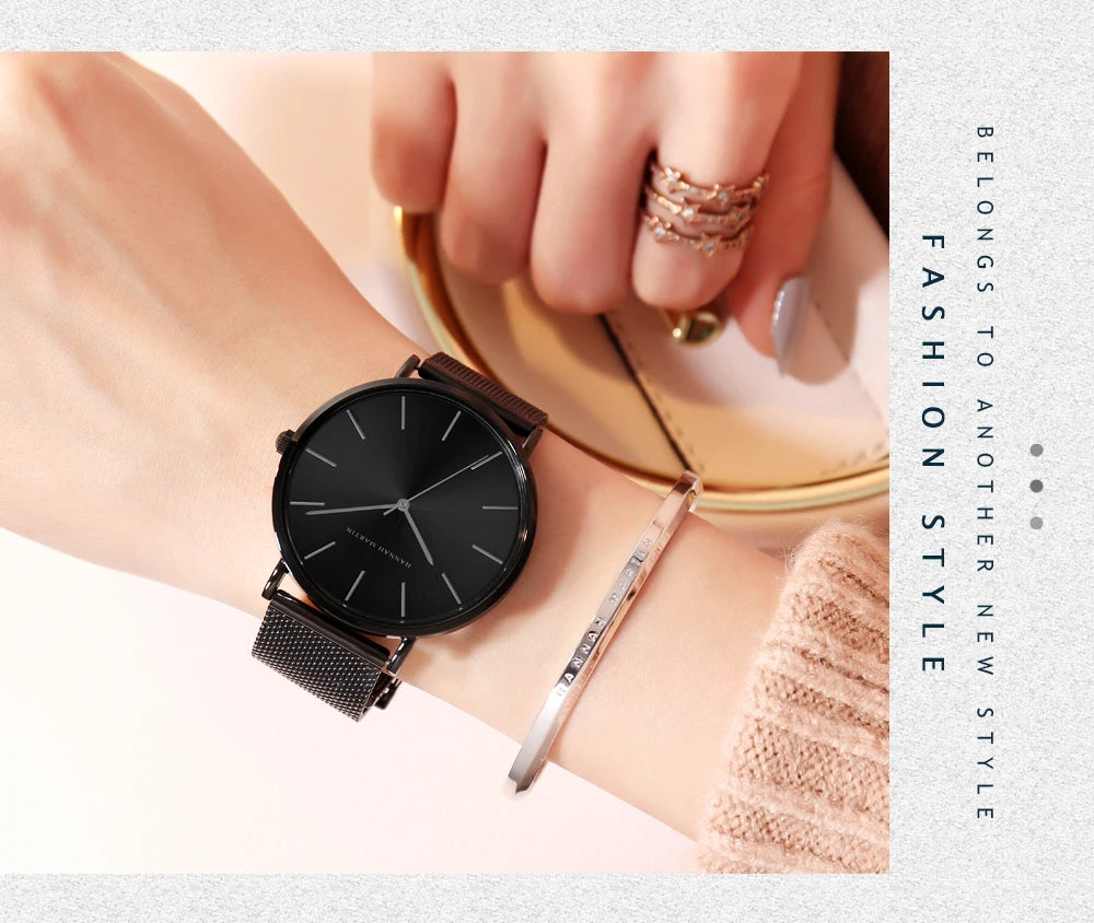 Luxury Women’s Waterproof Watch Japanese quartz movement