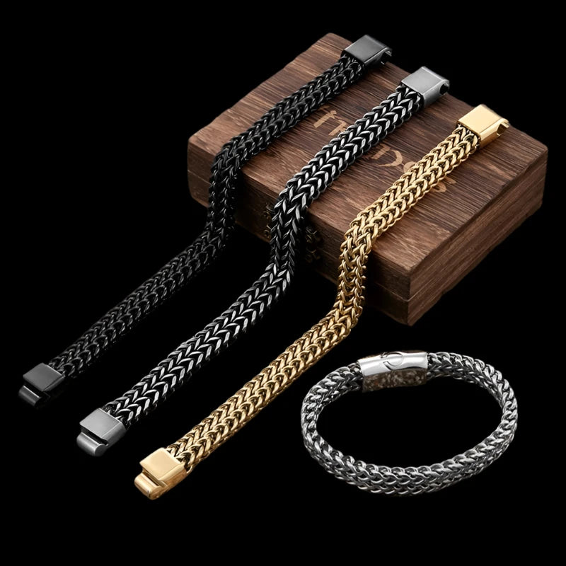 Vintage Men's Luxury Cuban Link Bracelet