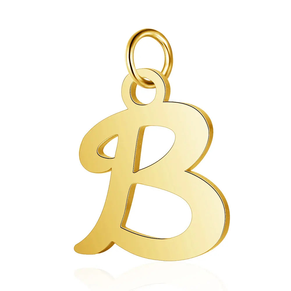 A-Z Luxury Alphabet Pendant Charms for Jewelry
