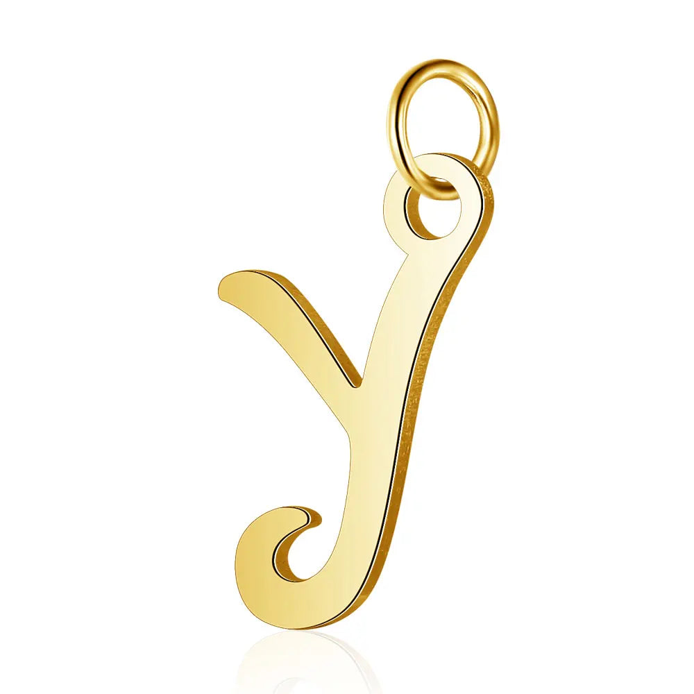 A-Z Luxury Alphabet Pendant Charms for Jewelry