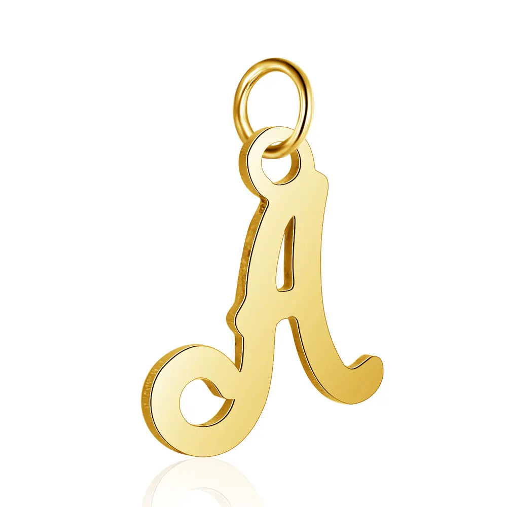A-Z Luxury Alphabet Pendant Charms for Jewelry