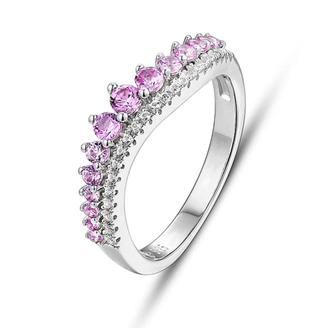 Blue Sapphire Silver Ring