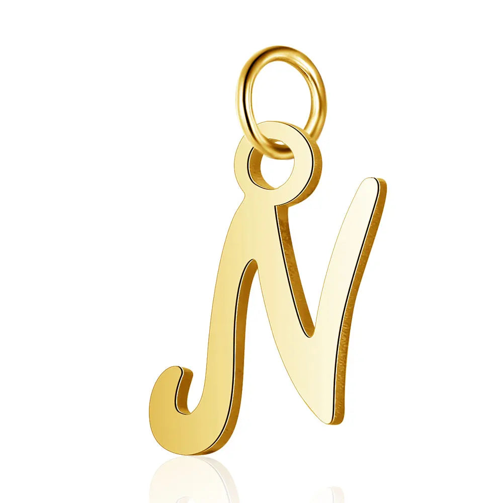 A-Z Luxury Alphabet Pendant Charms for Jewelry