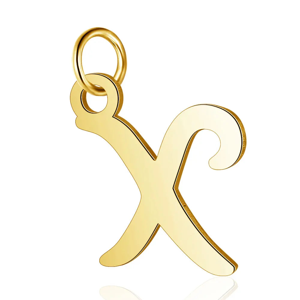 A-Z Luxury Alphabet Pendant Charms for Jewelry
