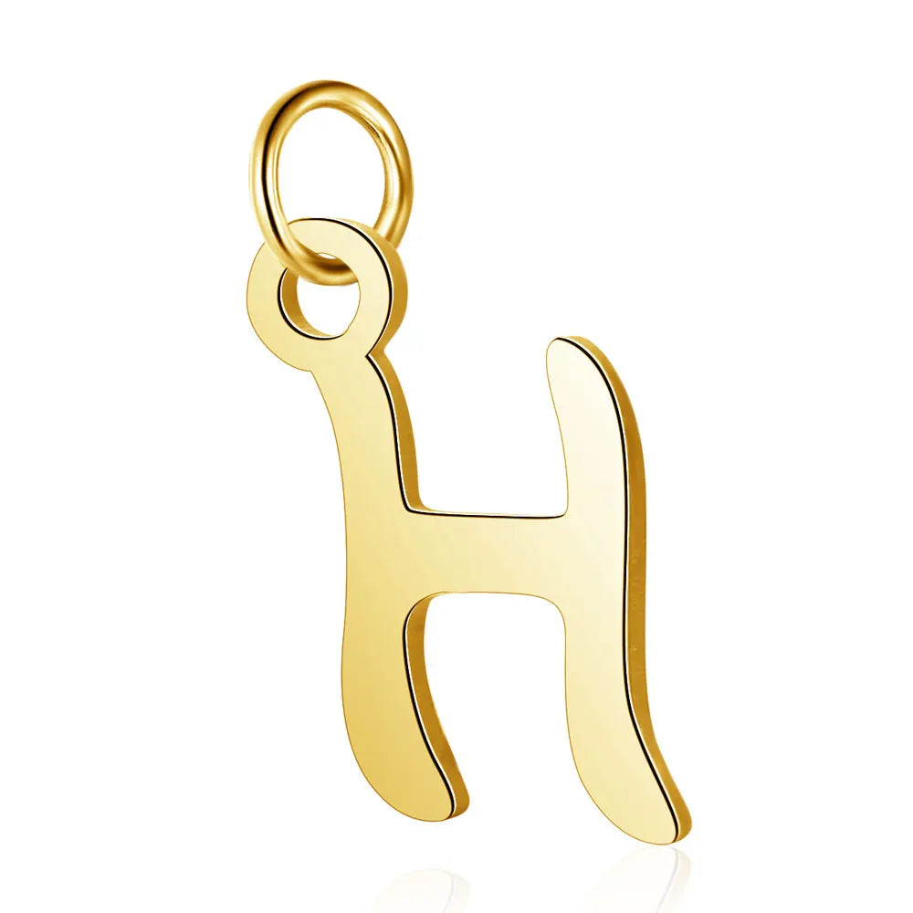 A-Z Luxury Alphabet Pendant Charms for Jewelry