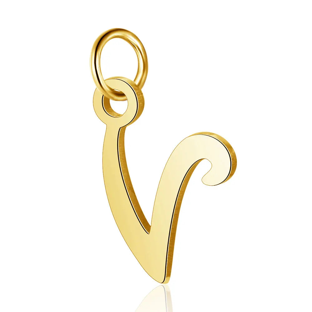 A-Z Luxury Alphabet Pendant Charms for Jewelry