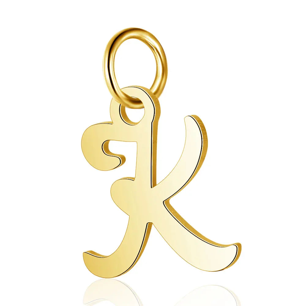 A-Z Luxury Alphabet Pendant Charms for Jewelry
