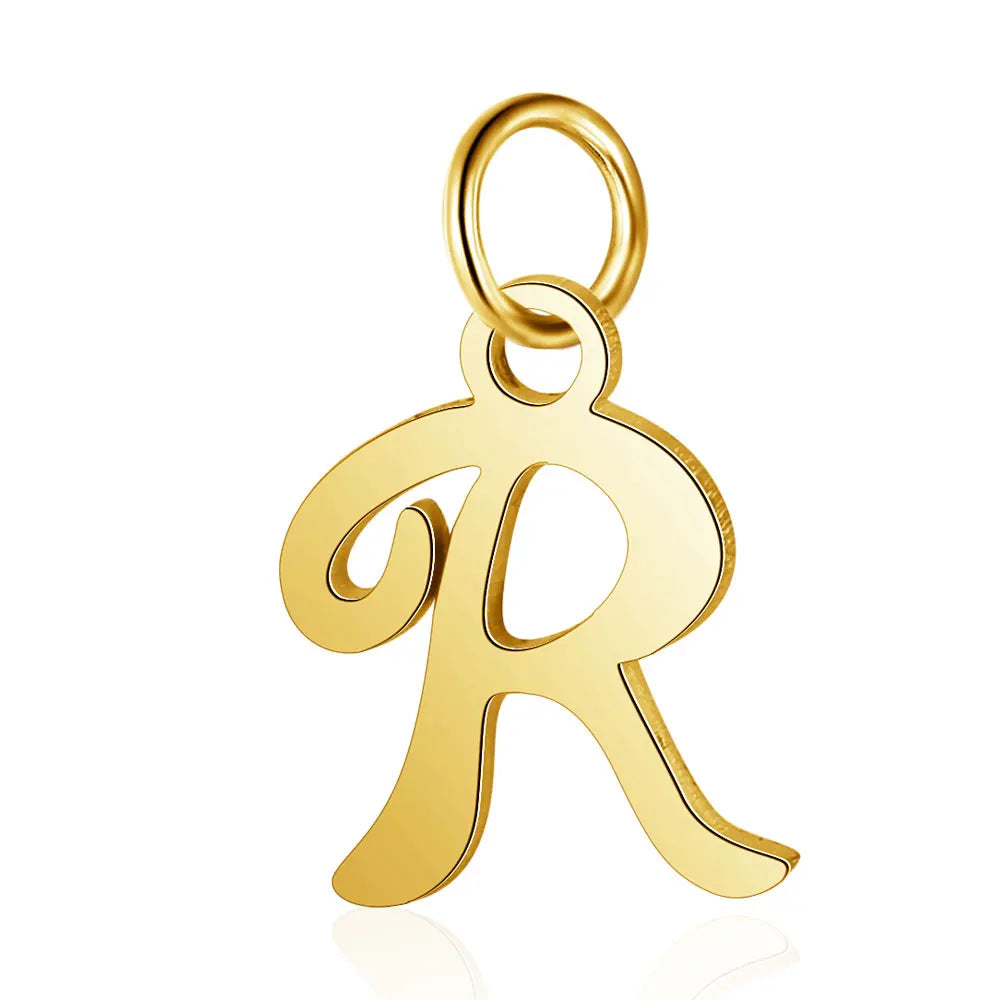 A-Z Luxury Alphabet Pendant Charms for Jewelry