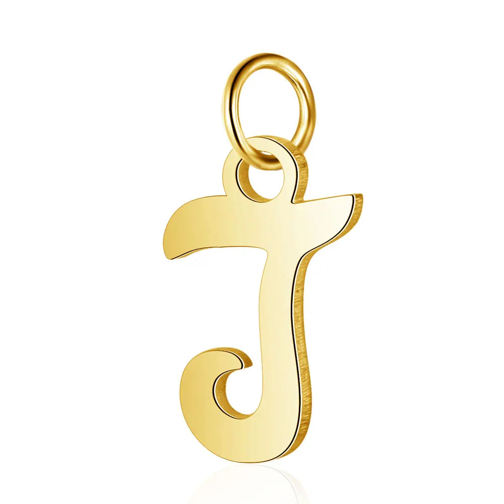 A-Z Luxury Alphabet Pendant Charms for Jewelry