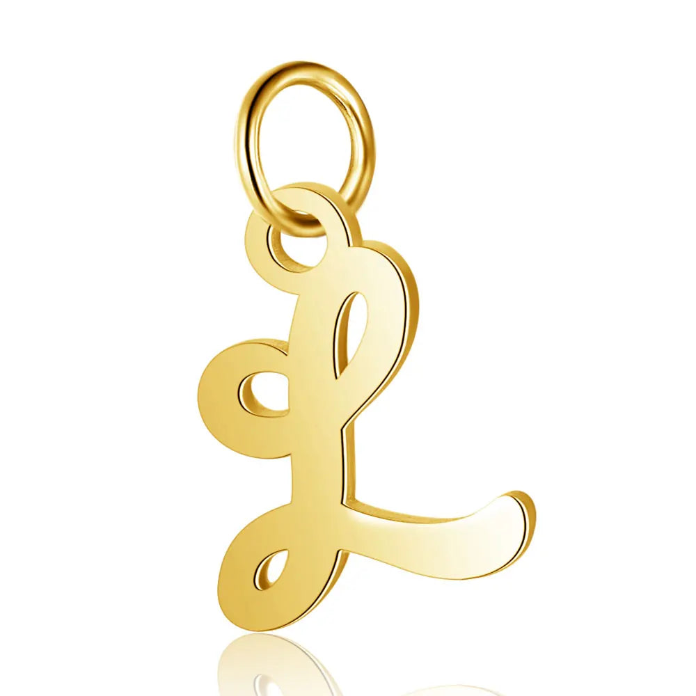 A-Z Luxury Alphabet Pendant Charms for Jewelry