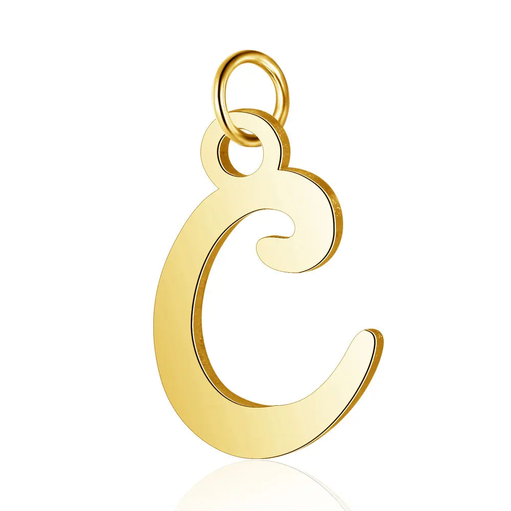 A-Z Luxury Alphabet Pendant Charms for Jewelry