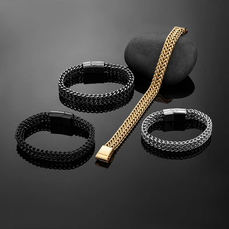 Vintage Men's Luxury Cuban Link Bracelet