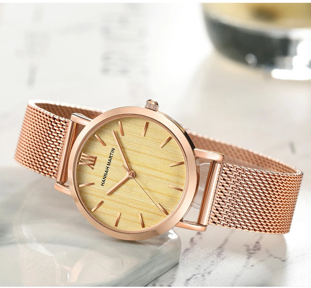 Luxury Women’s Waterproof Watch Japanese quartz movement