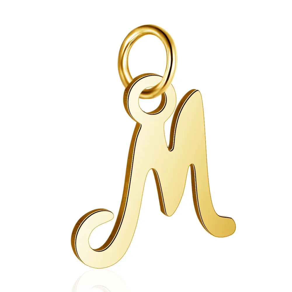 A-Z Luxury Alphabet Pendant Charms for Jewelry