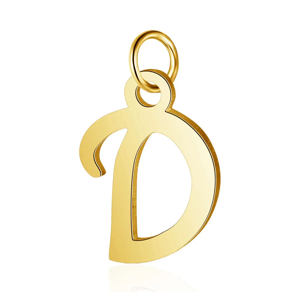 A-Z Luxury Alphabet Pendant Charms for Jewelry