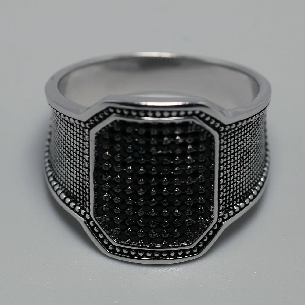 925 Sterling Silver Men's Ring