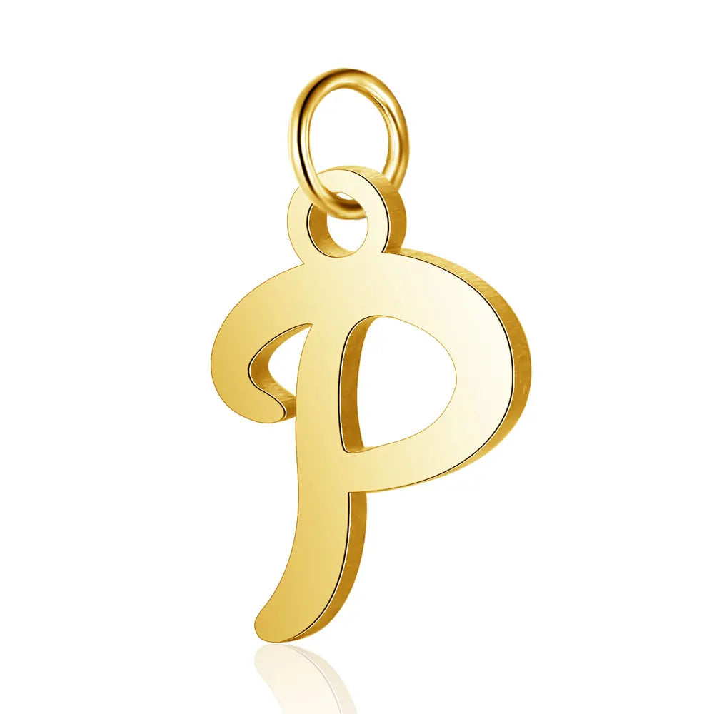 A-Z Luxury Alphabet Pendant Charms for Jewelry