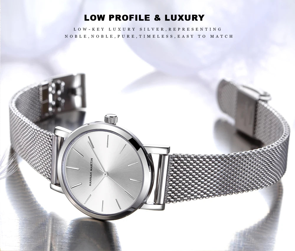 Luxury Women’s Waterproof Watch Japanese quartz movement
