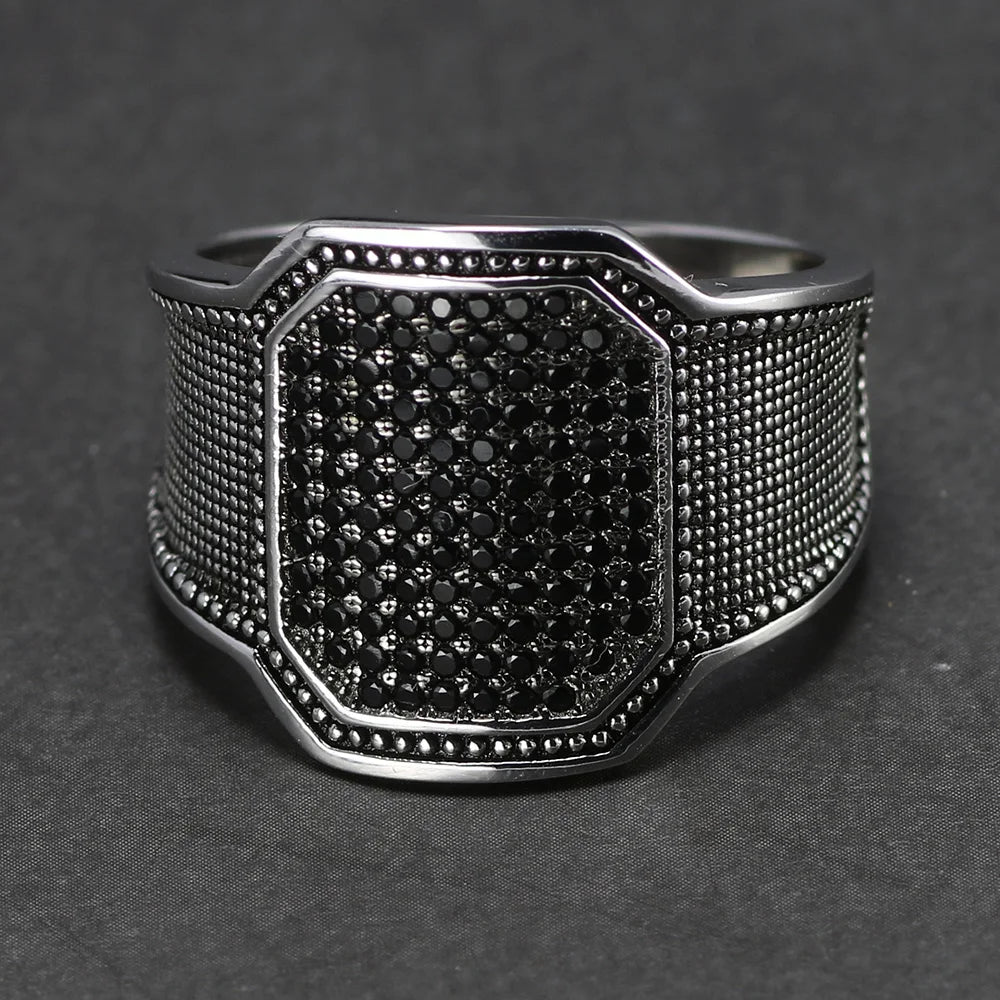 925 Sterling Silver Men's Ring