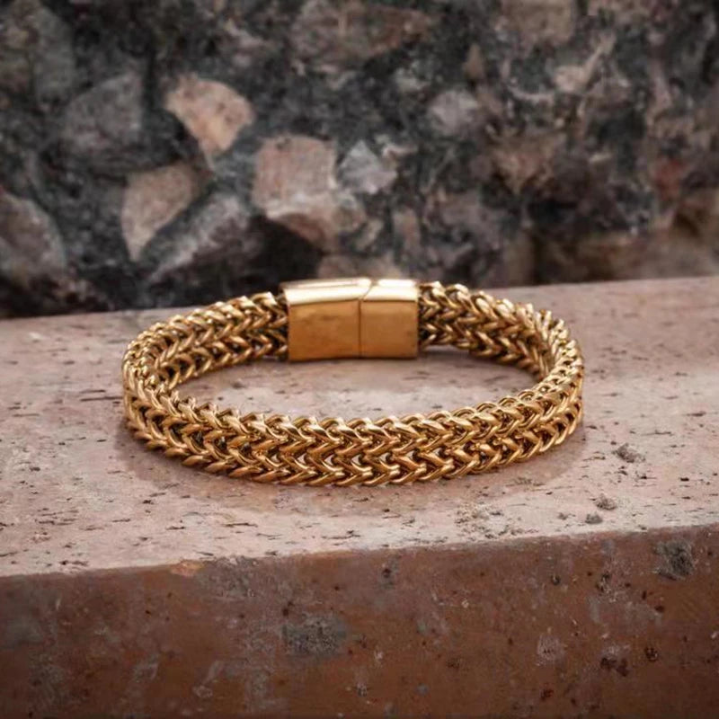 Vintage Men's Luxury Cuban Link Bracelet