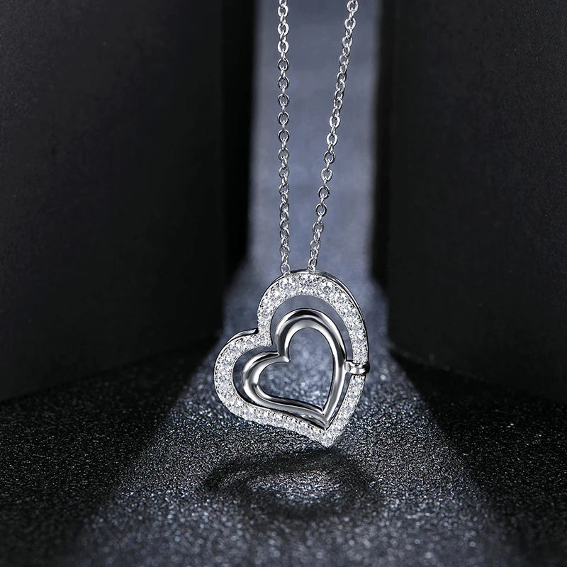 Heart Moissanite Pendant