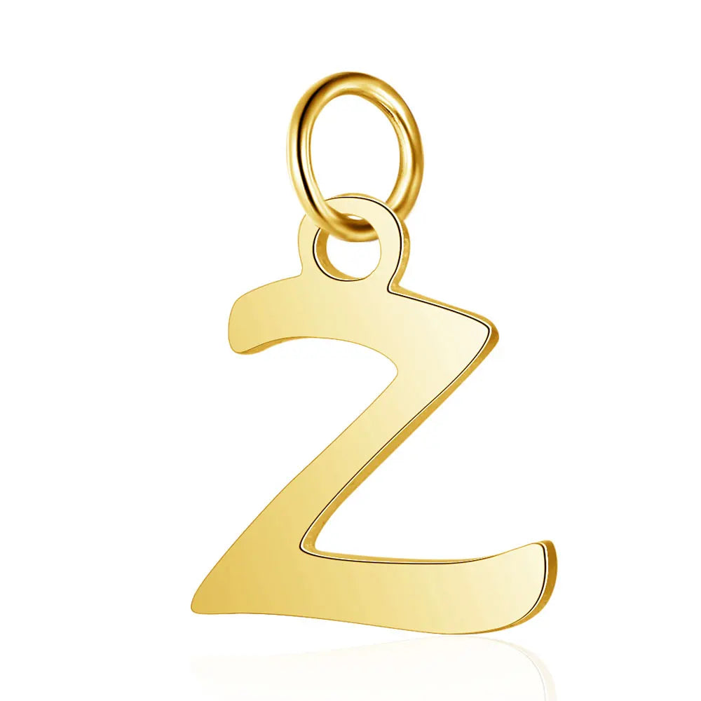 A-Z Luxury Alphabet Pendant Charms for Jewelry