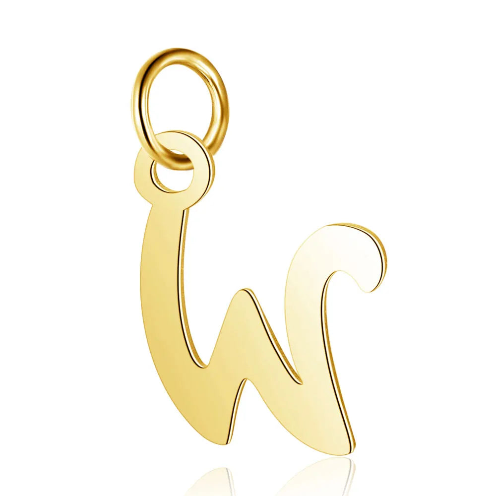 A-Z Luxury Alphabet Pendant Charms for Jewelry