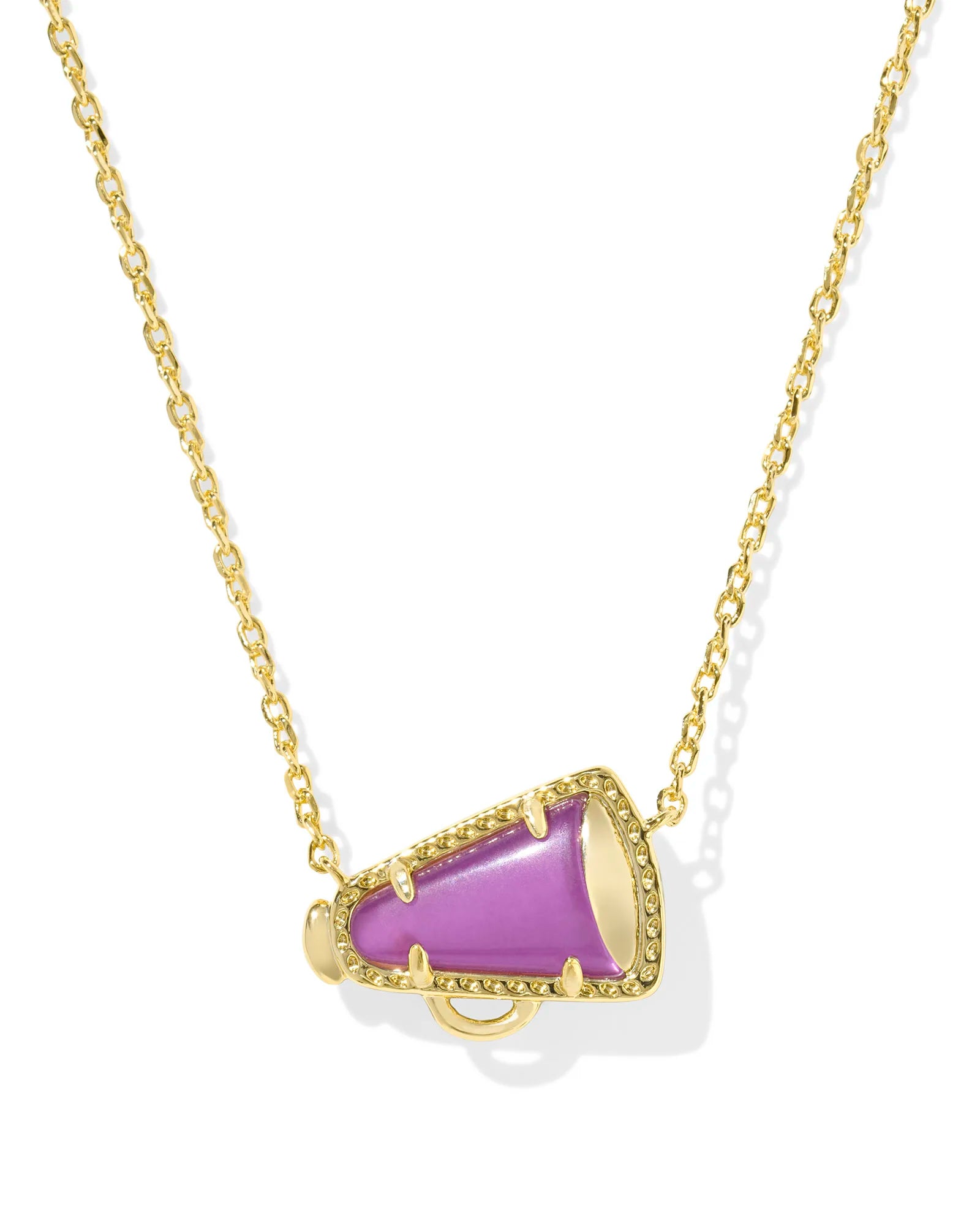 Kendra Scott Cheer Gold-plate Short Pendant Necklace