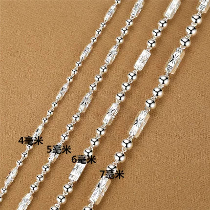 Men’s Thick Sterling Silver Necklace