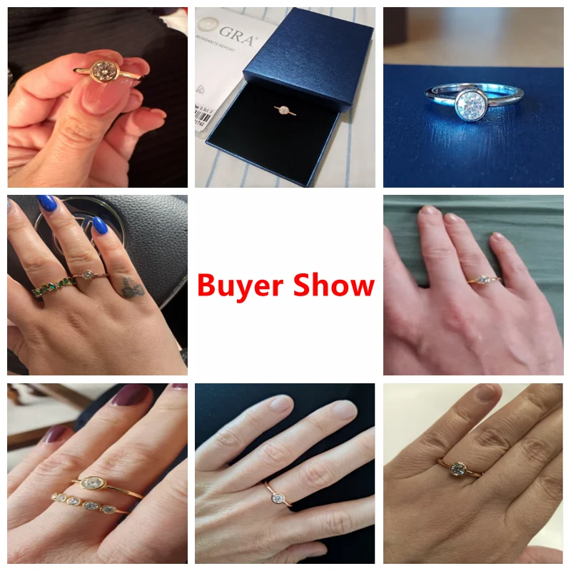 Twinkle 0.5CT Moissanite Ring