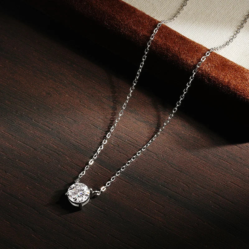 Dainty Moissanite Necklace
