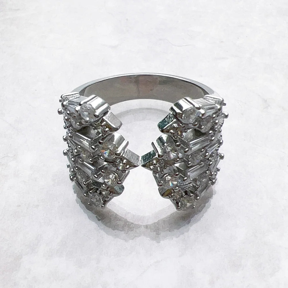 Sterling Silver Sunburst Ring