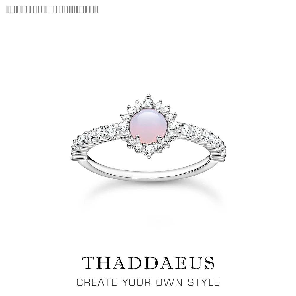 Shimmering Stone Ring for Women