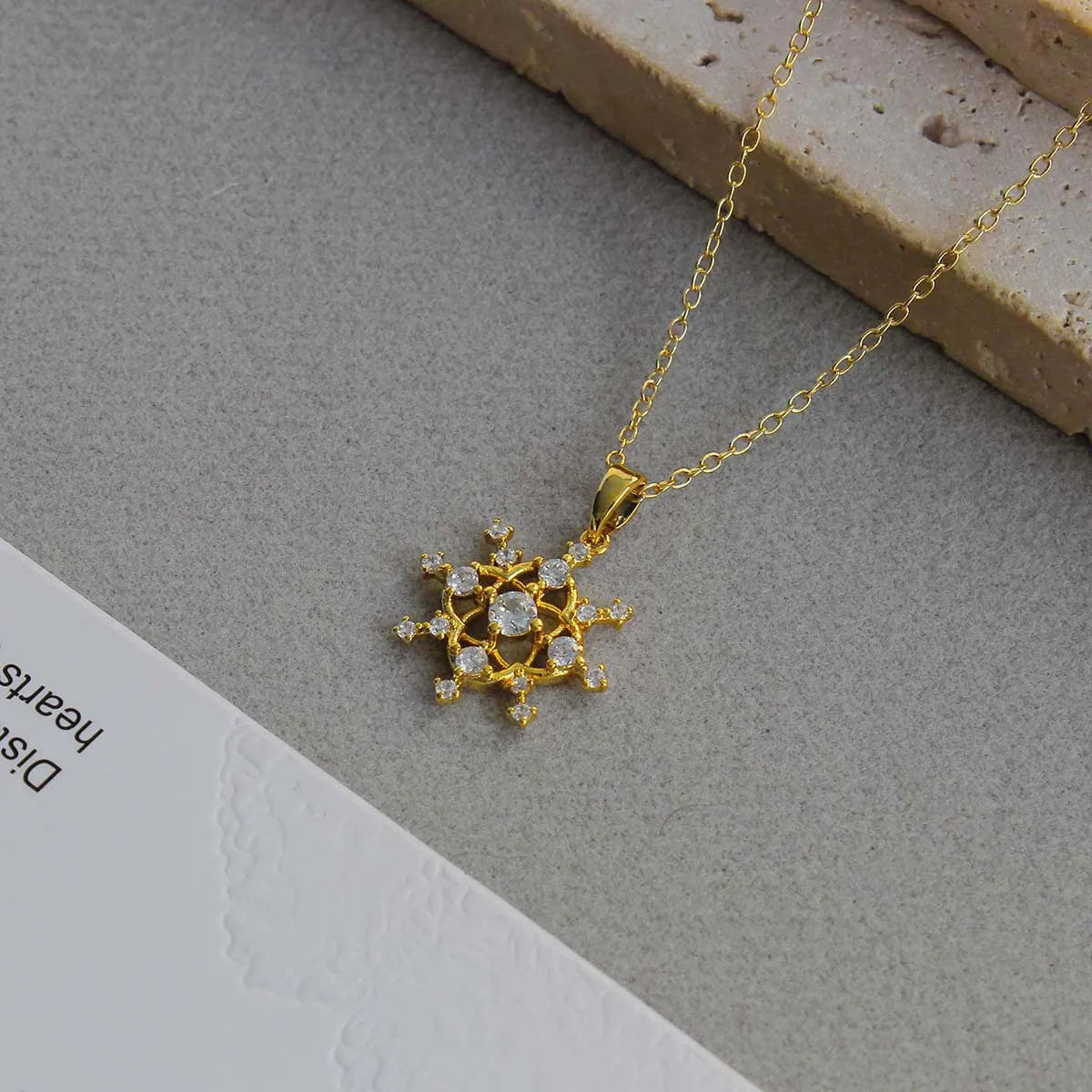 Snow Crystal Short Pendant Necklace- Kendra Scott