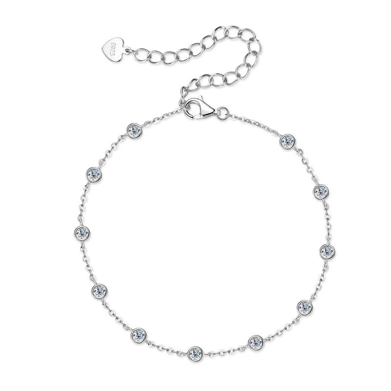 Twinkling Wishes 2.5mm Moissanite Bracelet