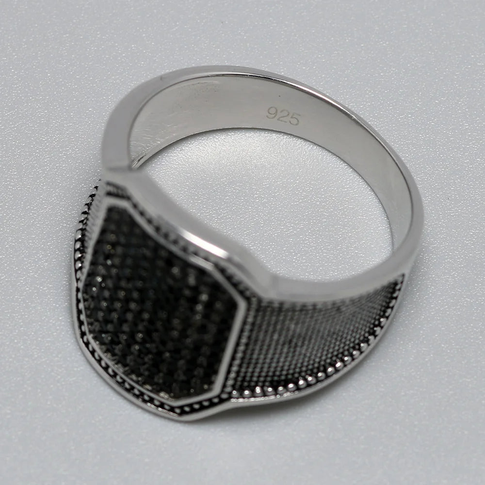 925 Sterling Silver Men's Ring
