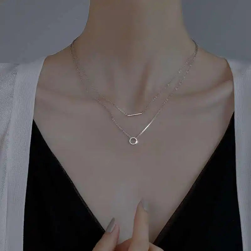 Circle Pendant Necklace