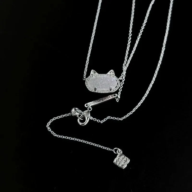 Kendra Scott Elisa Cat Pendant Necklace