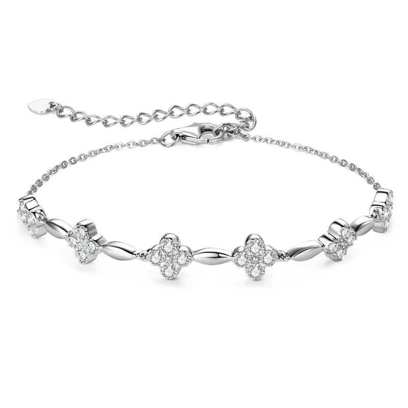 Elegance in Motion 2mm Moissanite Bracelet