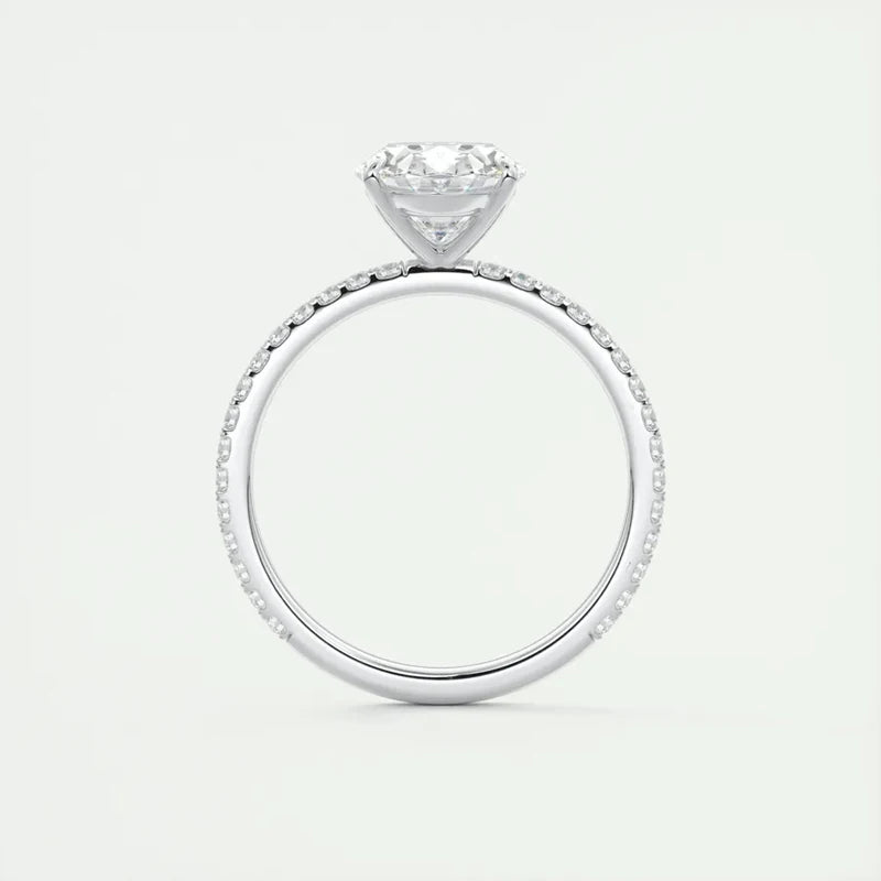 Eternal Embrace Oval Ring