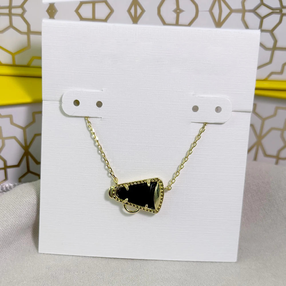 Kendra Scott Cheer Gold-plate Short Pendant Necklace