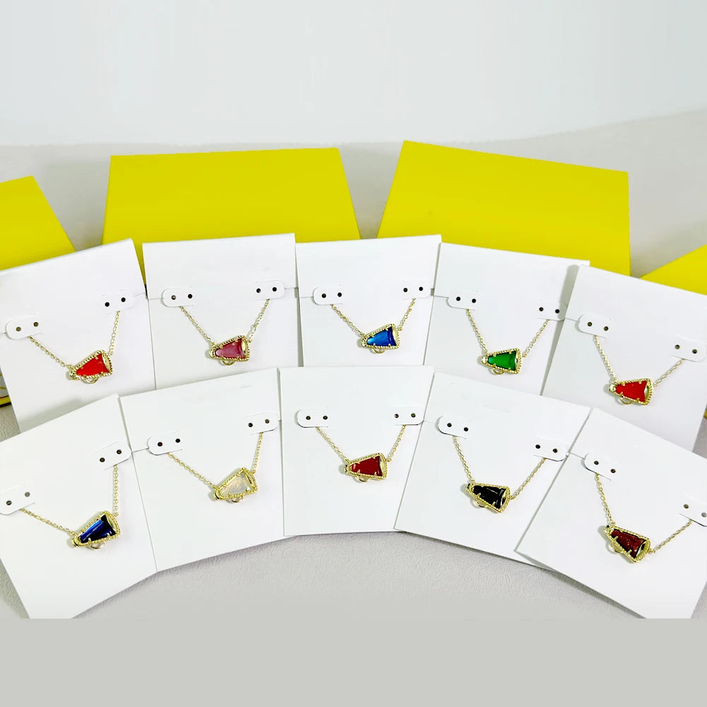 Kendra Scott Cheer Gold-plate Short Pendant Necklace