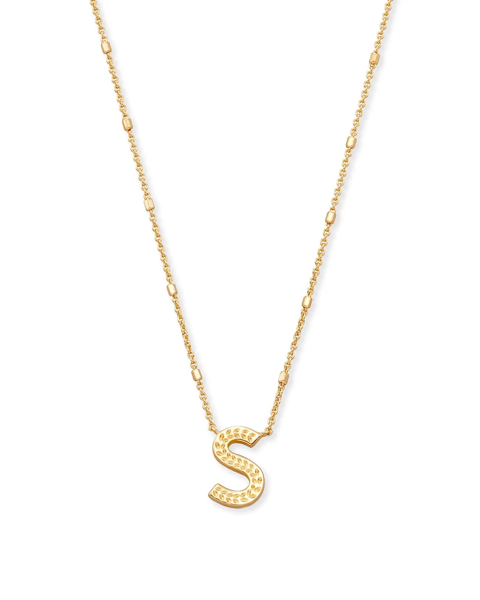 Kendra Scott A-Z Letter Pendant Necklace